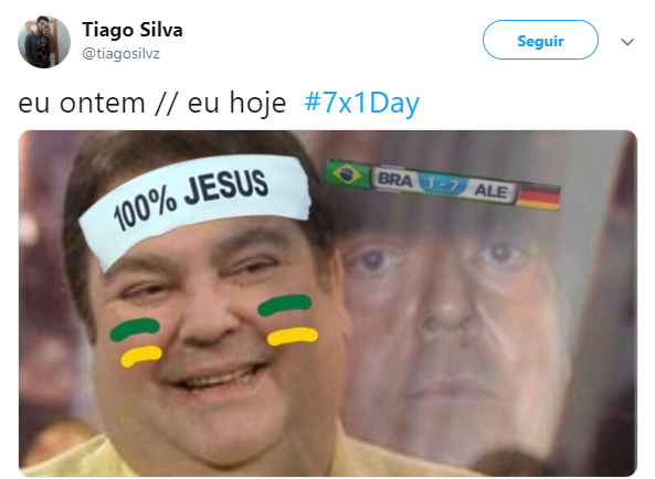 Brasileiros encararam com bom humor o aniversário de 5 anos da fatídica goleada da Alemanha contra o Brasil