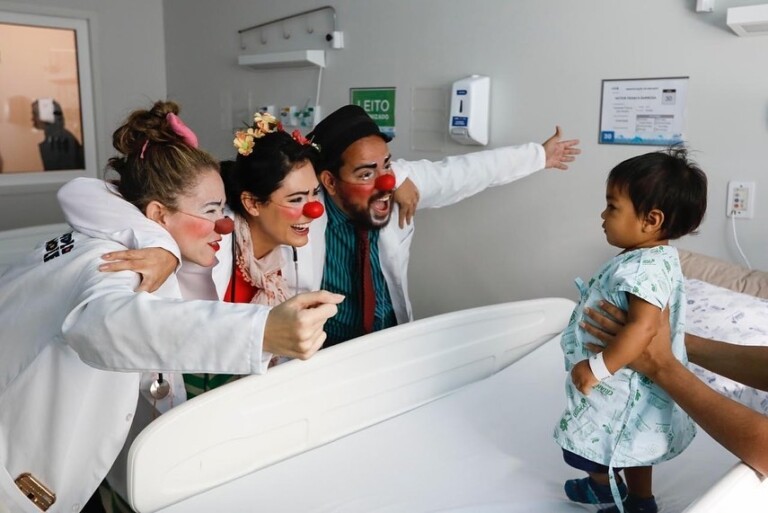 Michelle Bolsonaro no Hospital da Criança em Brasília
