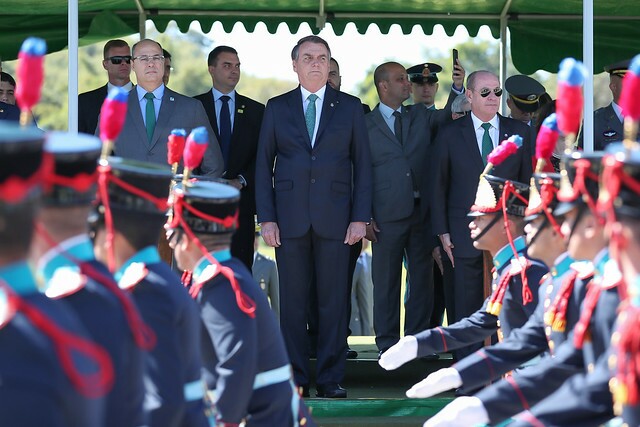 Bolsonaro participou de cerimônia na Academia Militar das Agulhas Negras