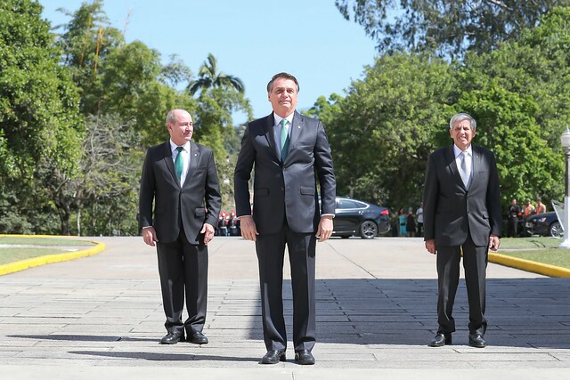 Bolsonaro participou de cerimônia na Academia Militar das Agulhas Negras
