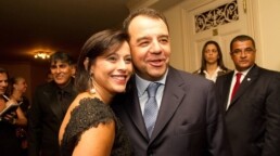 Adriana Ancelmo e Sérgio Cabral