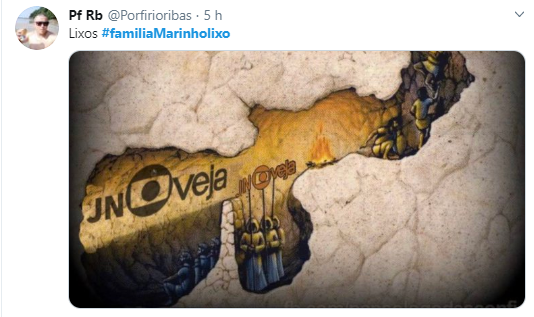 Internet critica família Marinho e Rede Globo