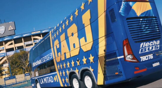 Ônibus oficial do Boca Juniors