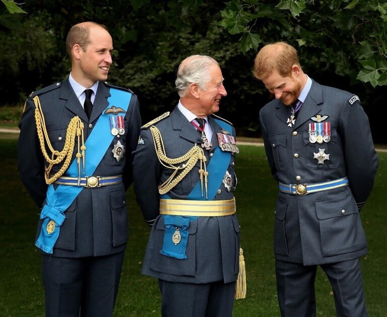 Príncipe Harry é parabenizado por membros da realeza britânica