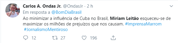 Míriam Leitão ataca discurso de Bolsonaro e é retrucada | Brasil |  