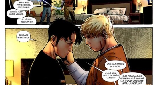 Novos Vingadores tem imagens de relação homossexual