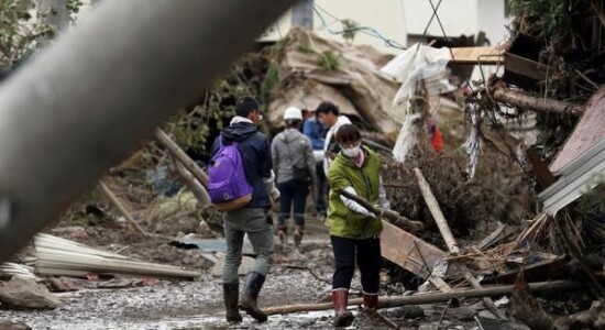 Tufão Hagibis deixa 74 mortos e mais de 200 feridos no Japão