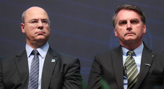 Governador Wilson Witzel e presidente Jair Bolsonaro