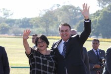 Damares e Jair Bolsonaro