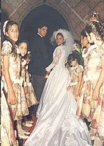 Casamento de Jairo e Cassiane em 1994