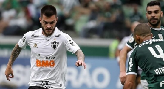 Jogo entre Palmeiras e Atlético-MG terminou em empate