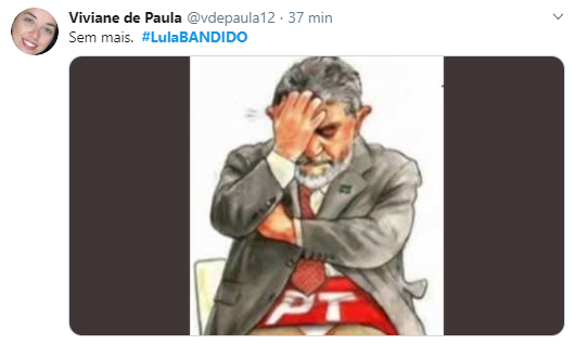 Internet reage à nova condenação de Lula
