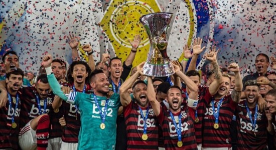 Flamengo foi campeão da Taça Libertadores