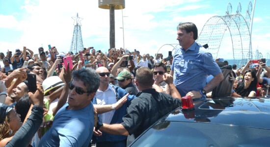 Presidente Jair Bolsonaro visita o Farol da Barra