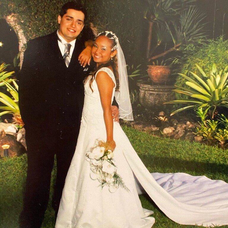 Bruna Karla está casada há 12 anos com Bruno Santos