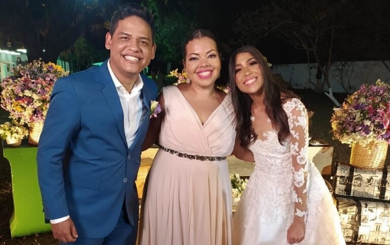 Casamento de Elizeu Alves com Layne Santos