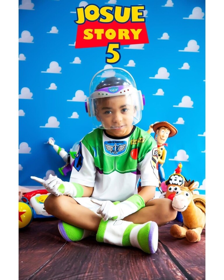 Festa de aniversário teve como tema o filme Toy Story