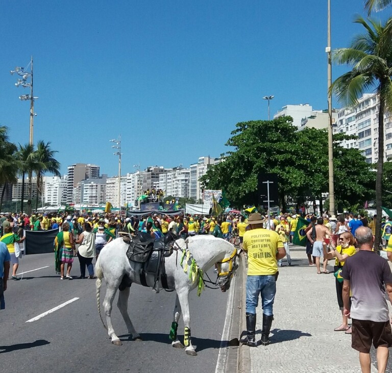 Manifestações a favor do governo pelo Brasil
