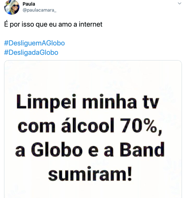 Telespectadores iniciam novo boicote à TV Globo por gerar pânico na população com a cobertura do novo coronavírus