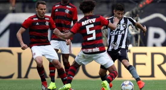 Botafogo e Flamengo se enfrentam neste sábado