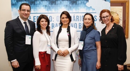 Michelle Bolsonaro participou da 5ª edição do evento O Cenário das Doenças Raras no Brasil