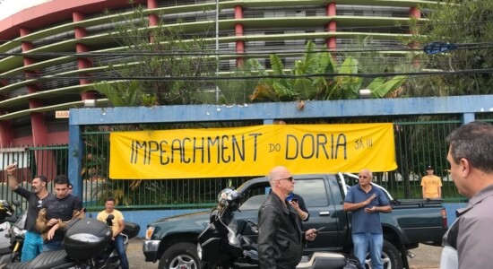 João Doria foi alvo de uma carreata pelo impeachment do governador