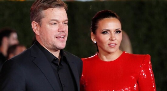 Matt Damon e sua esposa, Luciana Barroso