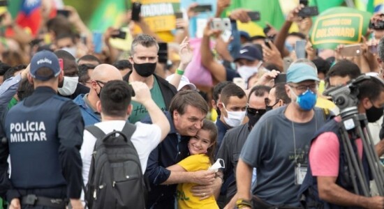 Ato teve participação de Bolsonaro em Brasília