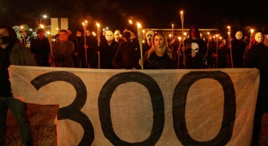 300 do Brasil se mobilizou contra o Supremo