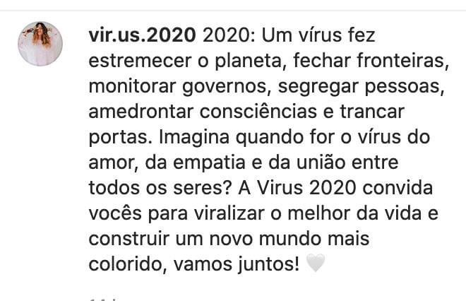 Thaila Ayala lança grife Vírus 2020