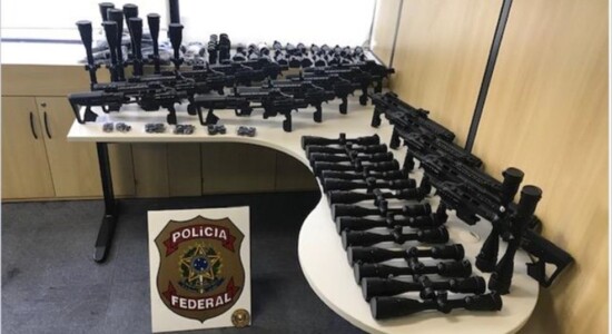 Investigação apontou que armas eram transportadas ilegalmente a partir do Paraguai