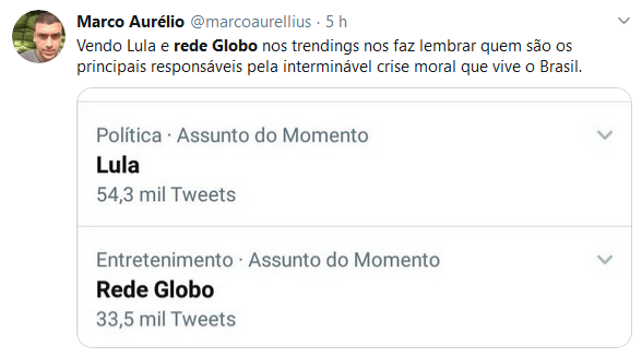 Usuários de redes sociais voltam a criticar a Rede Globo