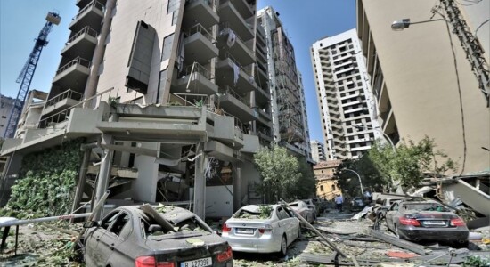 Explosão em Beirute
