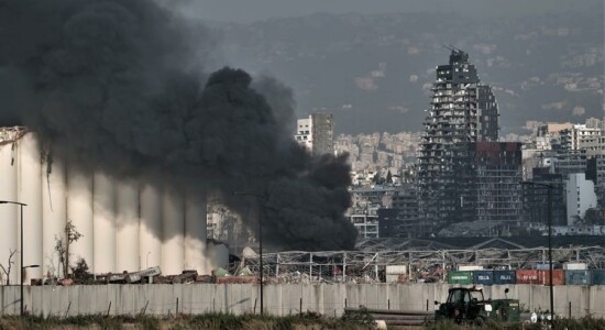 Explosão em Beirute