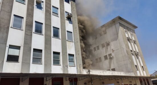 Incêndio atingiu o Hospital Federal de Bonsucesso