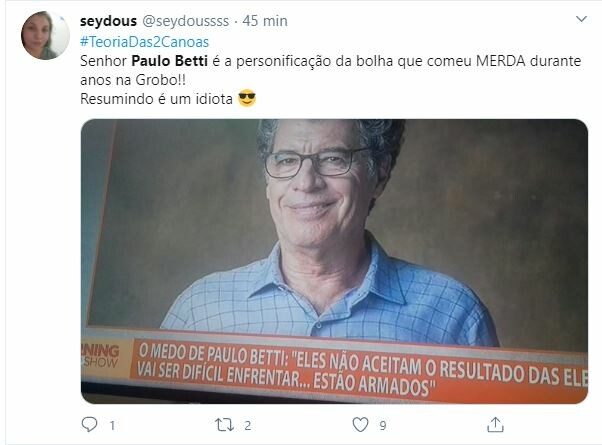 Web criticou fala de Paulo Betti contra Bolsonaro