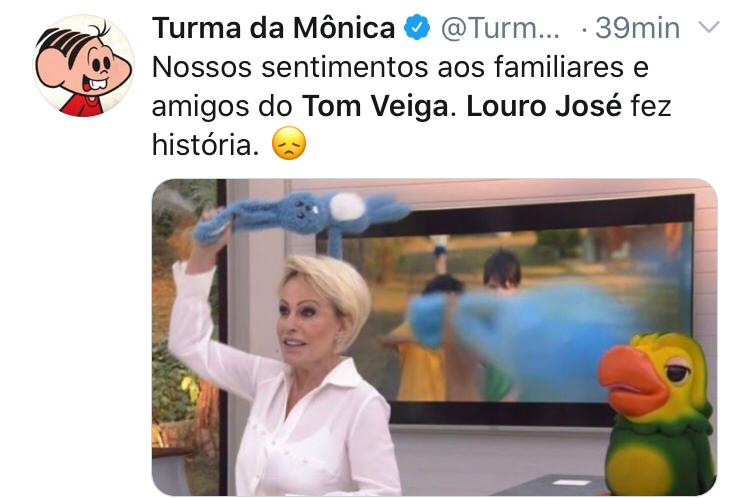 Famosos lamentam morte de Tom Veiga, intérprete de Louro José