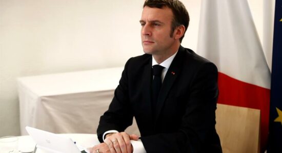 Presidente da França Emmanuel Macron