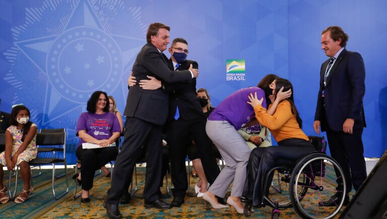 Comemoração do Dia Internacional da Pessoa com Deficiência, no Palácio do Planalto