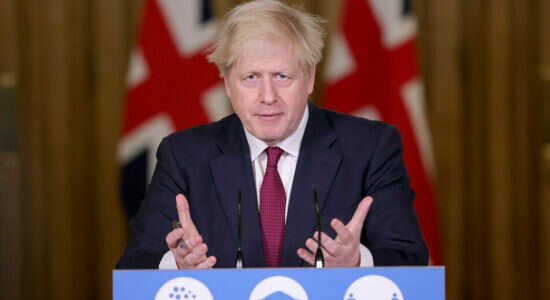 Boris Johnson, primeiro-ministro britânico