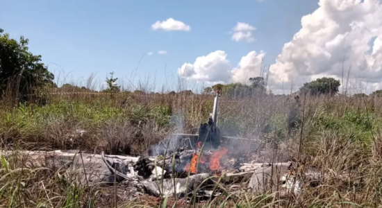 Acidente aéreo com delegação do Palmas cai no Tocantins e deixa seis mortos