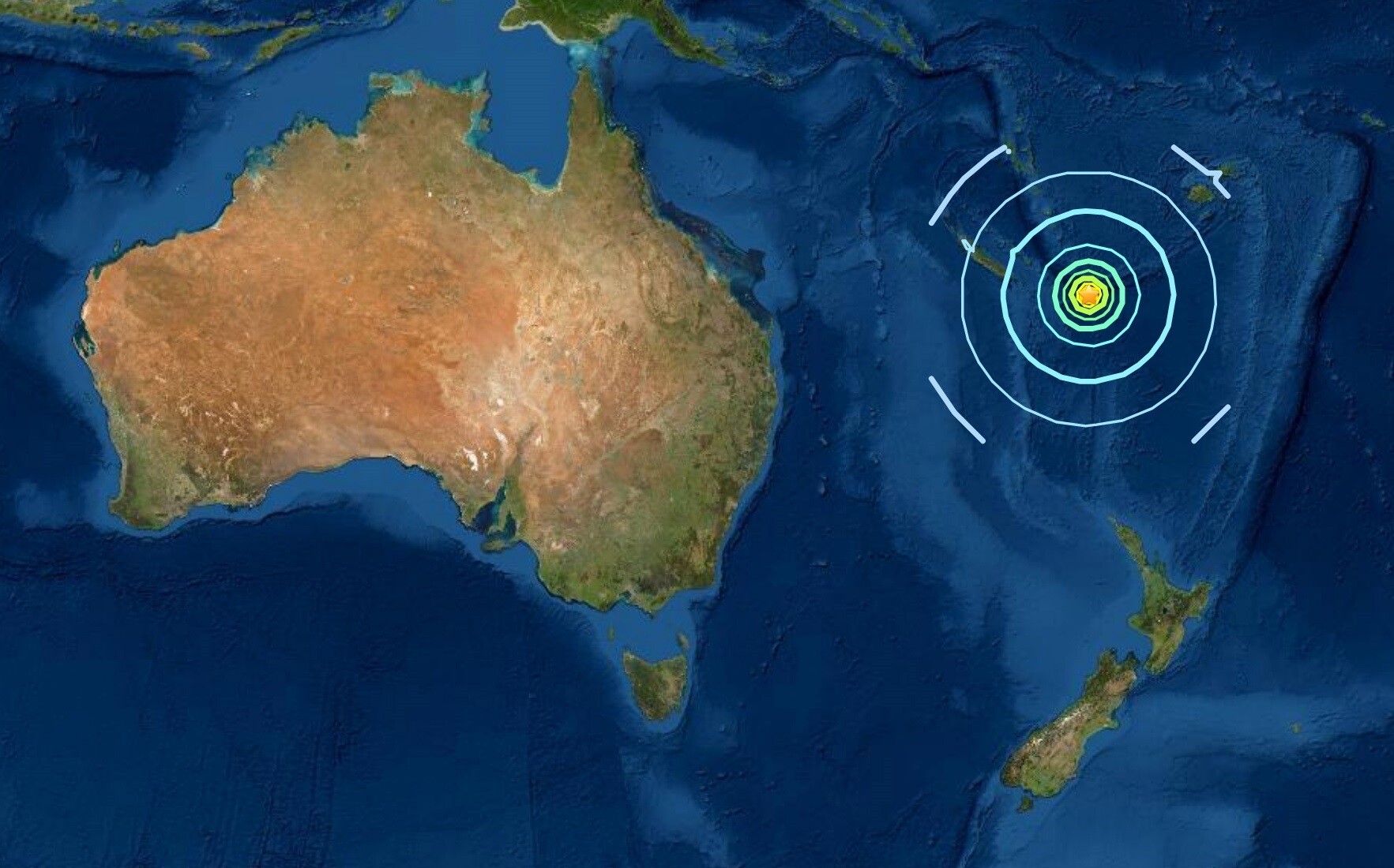 Terremoto de magnitude 7,7 atinge pacífico Sul e causa alerta para tsunamis