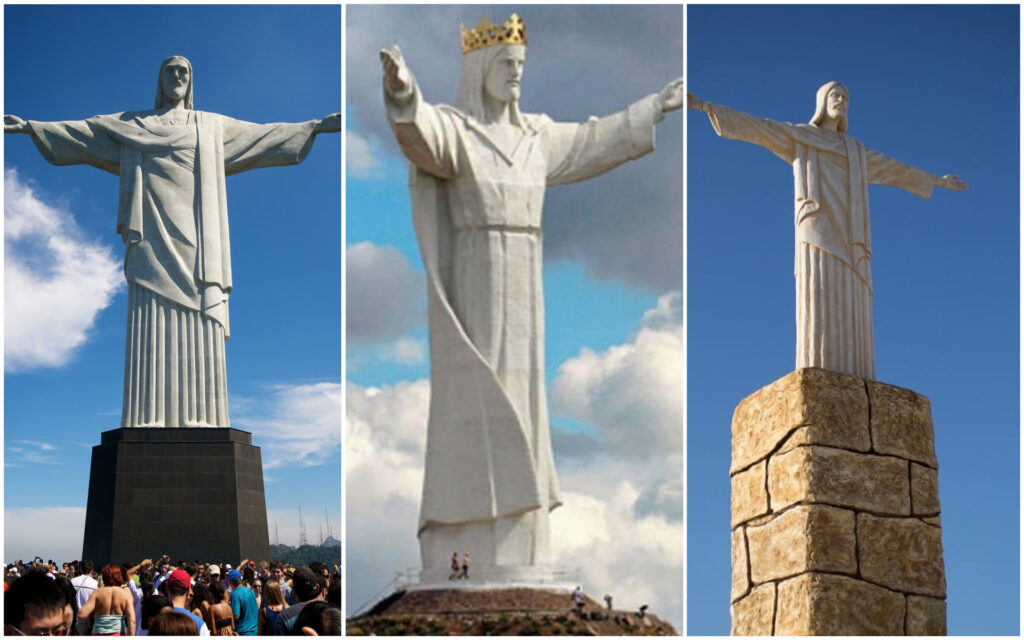 Pelo menos oito cidades no mundo possui monumento de Cristo