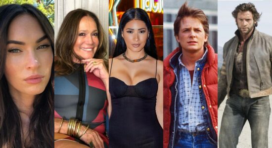 Megan Fox, Regina Duarte, Simaria, Michael J. Fox e Hugh Jackman