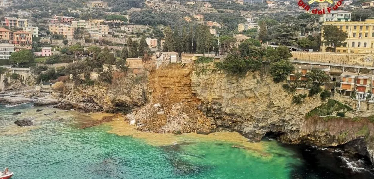 200 caixões caem no mar após deslizamento de terra em cemitério na Itália