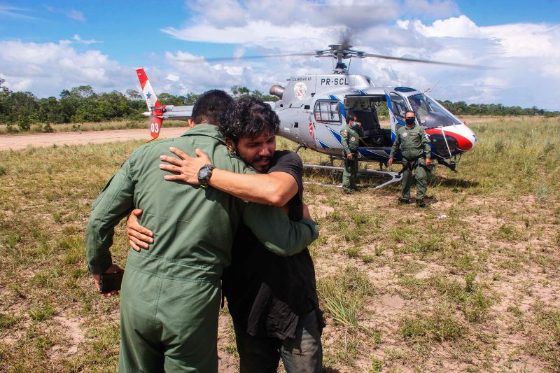 Após 36 dias desaparecido, o piloto Antonio Sena foi resgatado