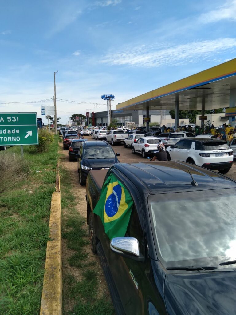 Manifestação em Araçatuba/SP