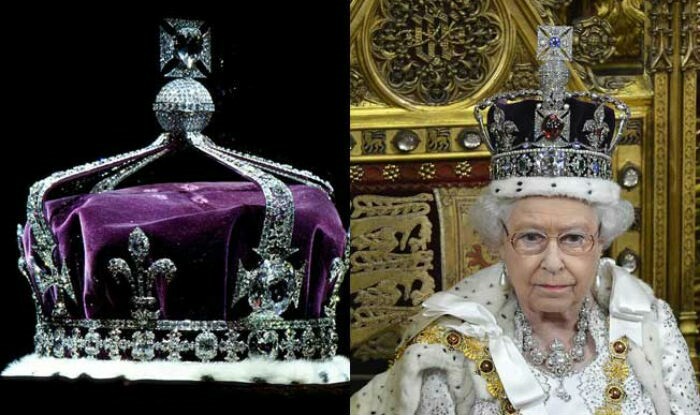 O maior diamante adorna a coroa real