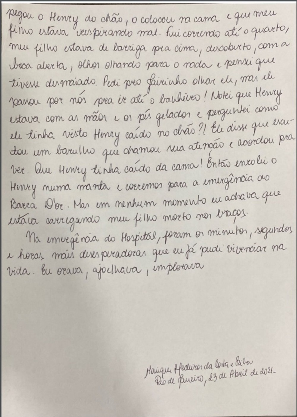 Carta Monique Medeiros parte 15