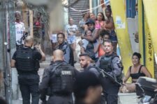 Operação policial no Jacarezinho em maio de 2021